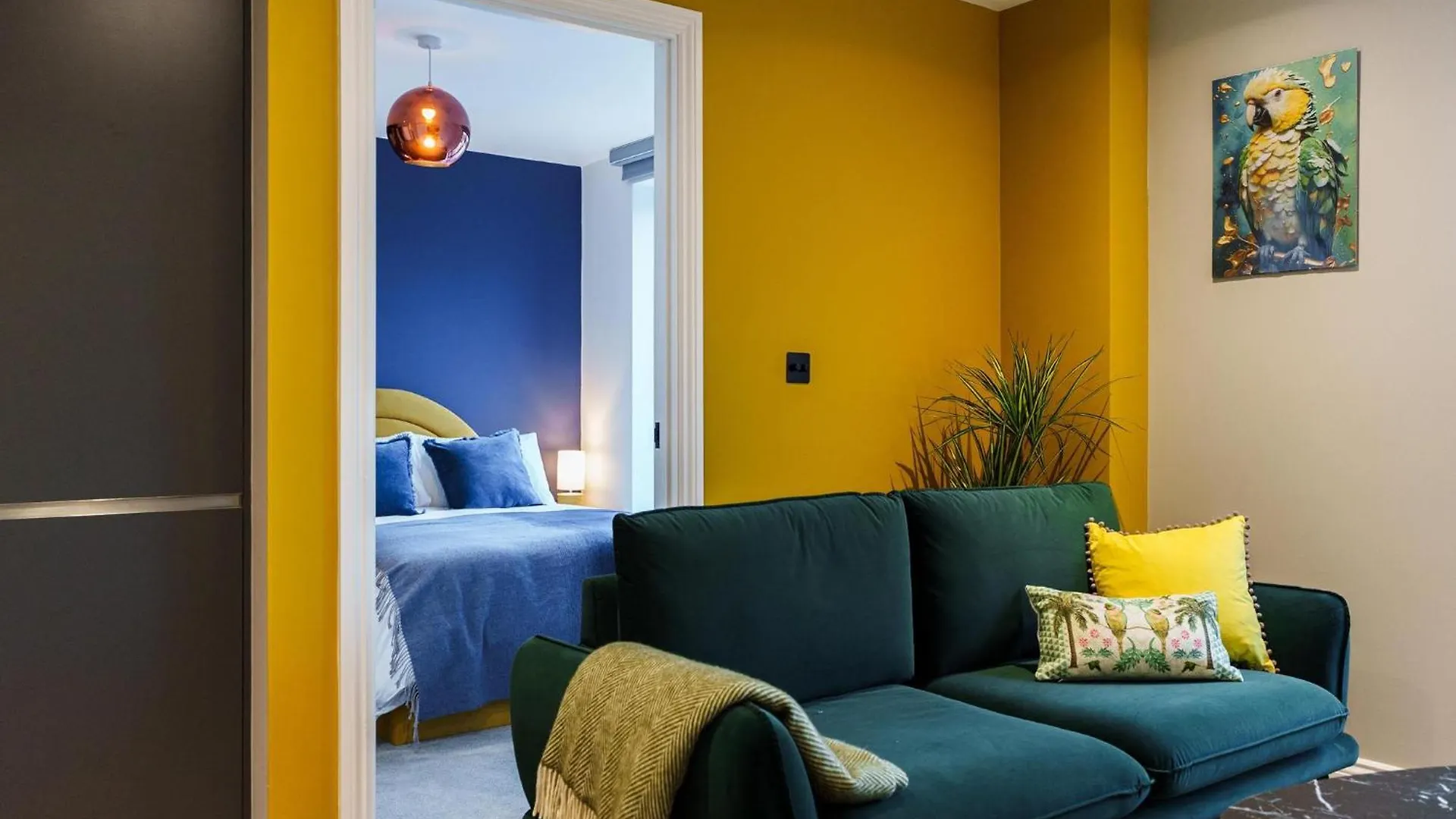 아파트 Emerald Elegance, 2Bed 2Bath Leeds Escape, Center & Stadium 영국